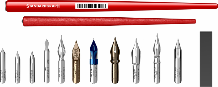 Set Caligrafic Universal de Desen, Standardgraph [4]