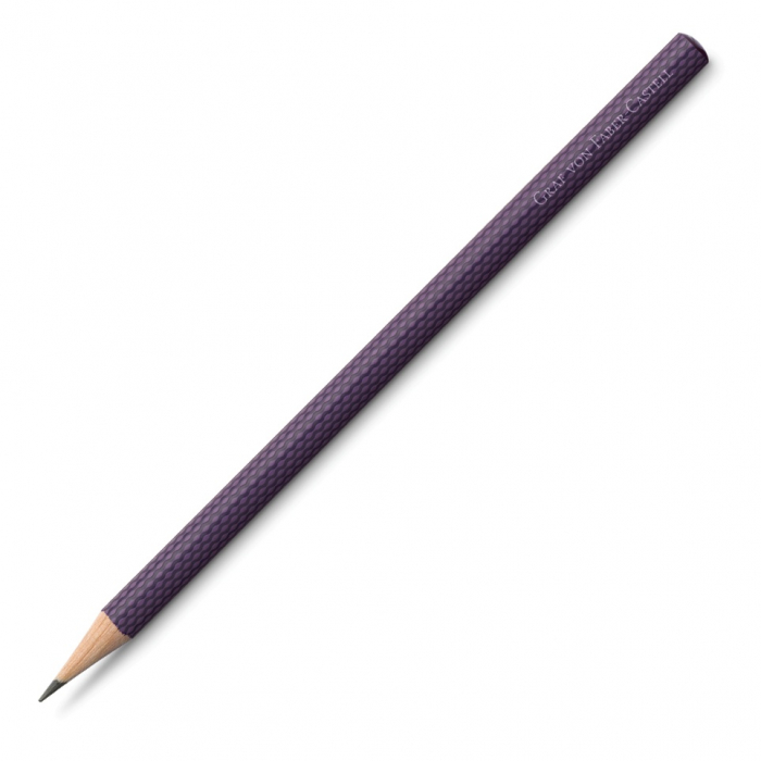 Set 3 Creioane Grafit Guilloche Violet Graf von Faber-Castell [3]