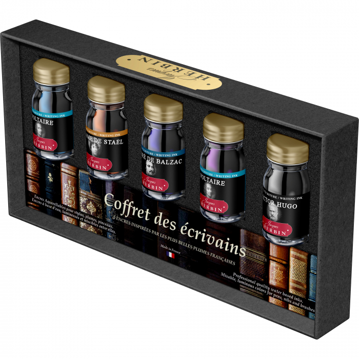 Set 5 Calimara 10 ml French Writers, Jacques Herbin [4]