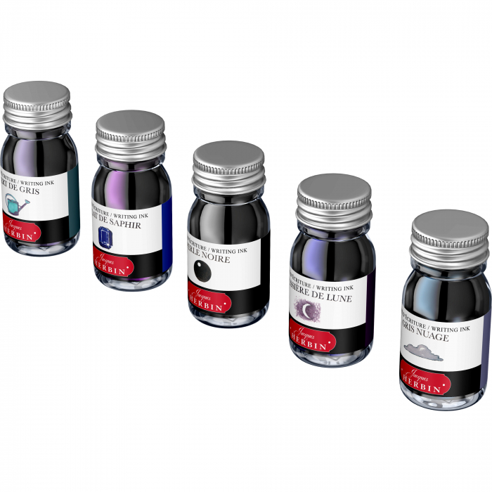 Set 5 Calimara 10 ml Pearl of Inks Seasons Winter, Jacques Herbin [3]