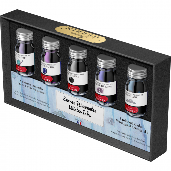 Set 5 Calimara 10 ml Pearl of Inks Seasons Winter, Jacques Herbin [4]