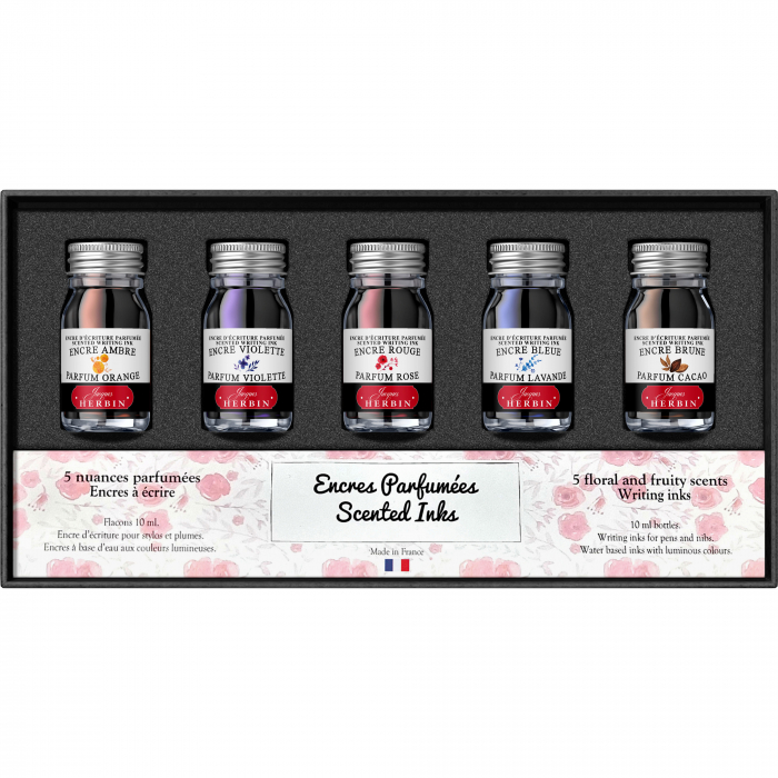 Set 5 Calimara 10 ml Writing Scented Parfum, Jacques Herbin [1]