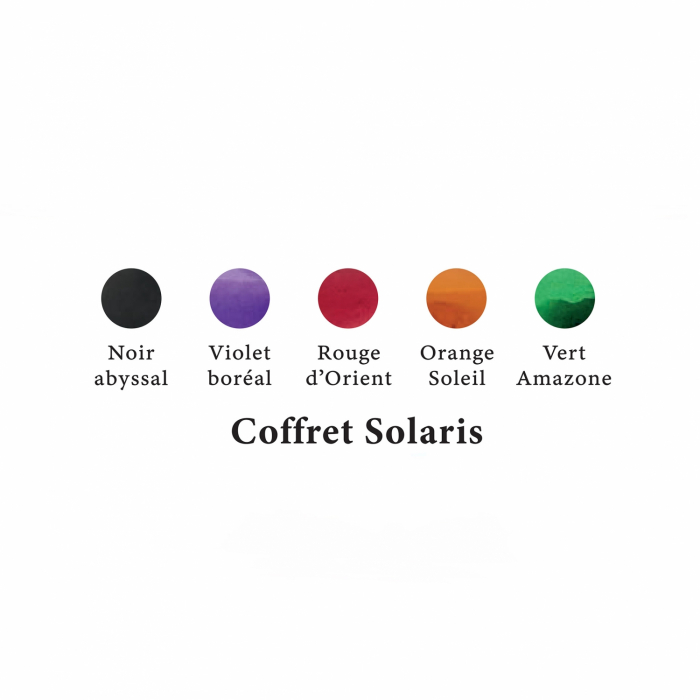 Set 5 Calimara 15 ml Prestige Essentielles Solaris, Jacques Herbin [3]