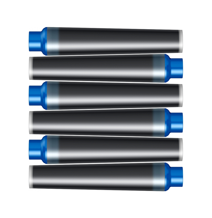 Set 6 Cartuse Quink Mini Washable Blue, Parker [3]