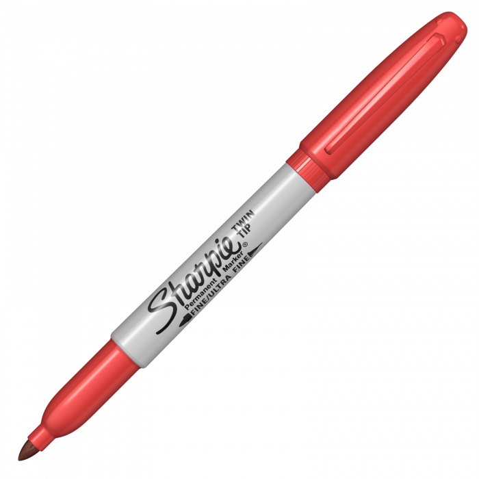Set 8 Markere Permanente Twin Tip Bullet Sharpie [4]