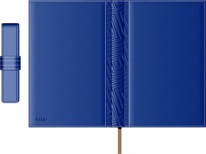 Set Agenda Piele B5 + Pouch Pen Blue, Princ Leather [5]