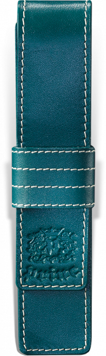 Set Agenda Piele B5 + Pouch Pen Petrol, Princ Leather [2]