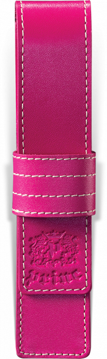 Set Agenda Piele B5 + Pouch Pen Pink, Princ Leather [2]