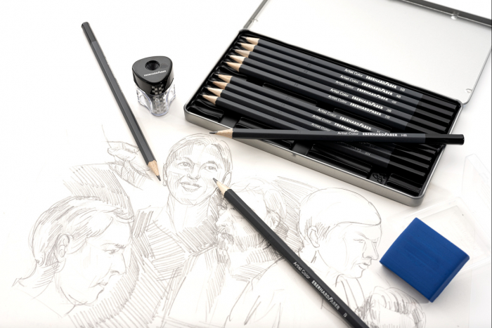 Set Arta 12 Buc Creion Grafit, EberhardFaber [3]