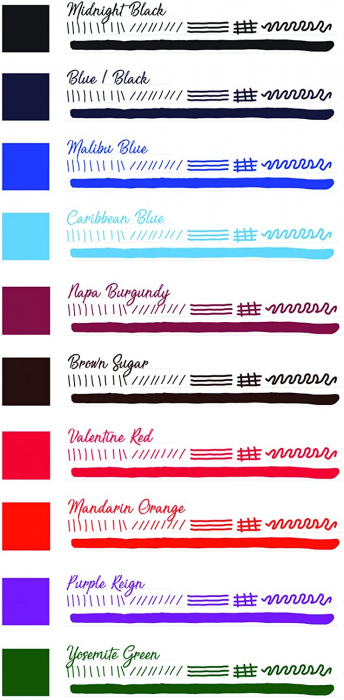 Set cadou 10 calimari Core Collection Monteverde USA [4]