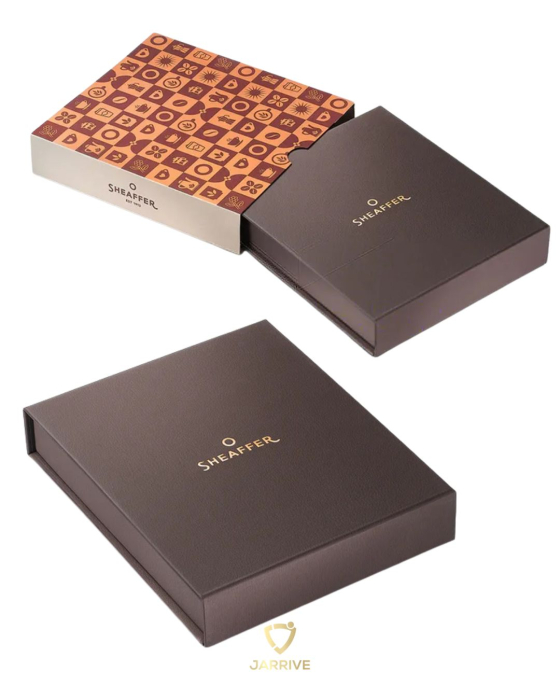 Set Cadou Sheaffer Coffee Edition – Stilou & Portcard din piele [5]