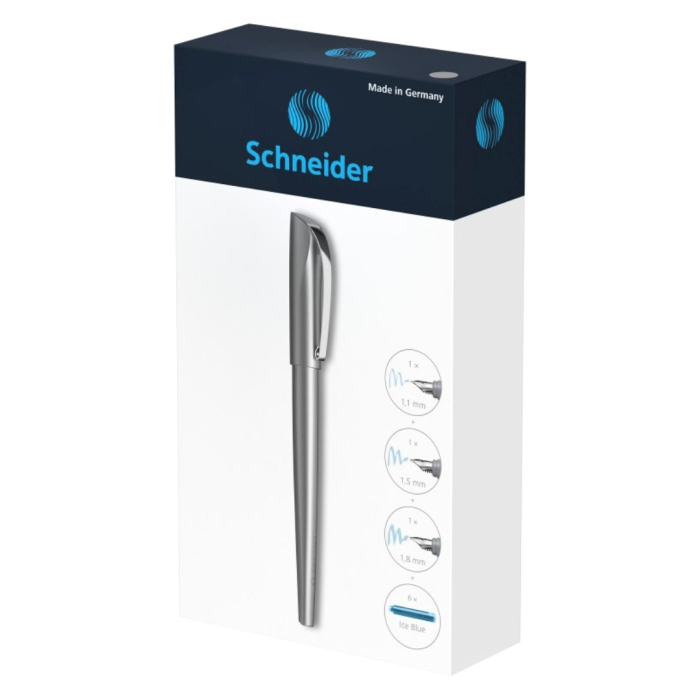 Set Cadou Stilou Caligrafie Callissima Antracit, Schneider [2]