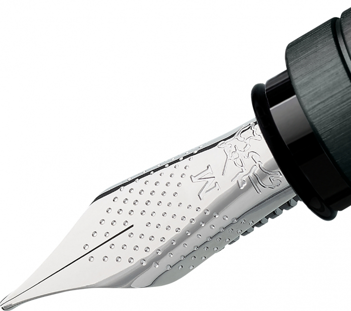 Set Cadou Stilou + Pix Essentio Aluminium Black, Faber-Castell [5]