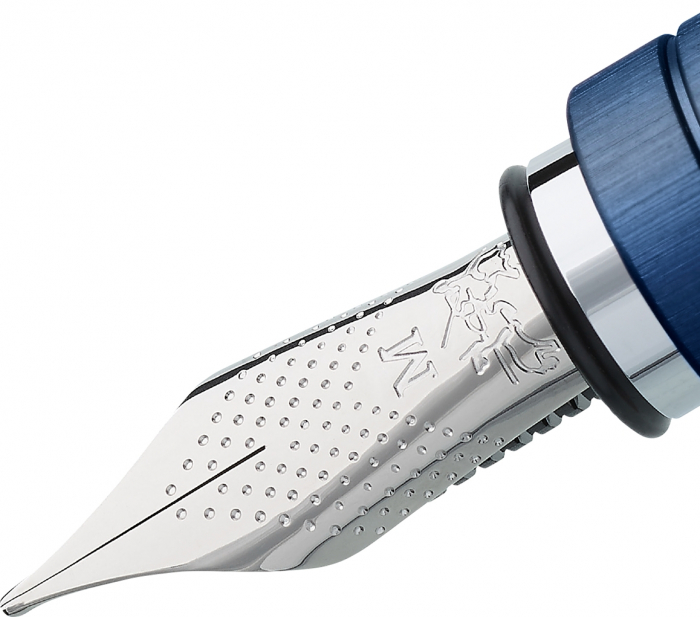 Set Cadou Stilou + Pix Essentio Aluminium Blue, Faber-Castell [5]