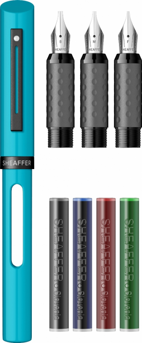 Set Caligrafie Sheaffer Mini Blue Calligraphy [5]