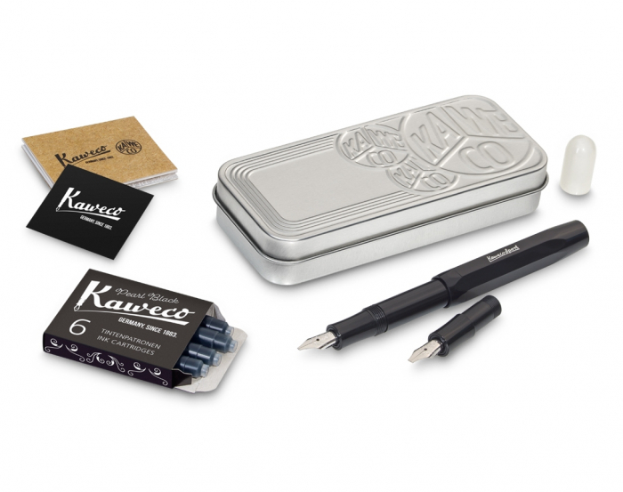 Set Calligraphy Black "S" in Cutie Metalica, Kaweco [3]