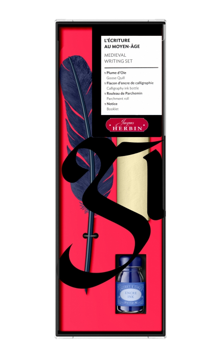 Set de Caligrafie Beyond Age Medieval Writing, Jacques Herbin [1]
