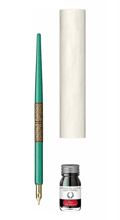 Set de Caligrafie Beyond Age XIXth Century's Writing, Jacques Herbin [3]