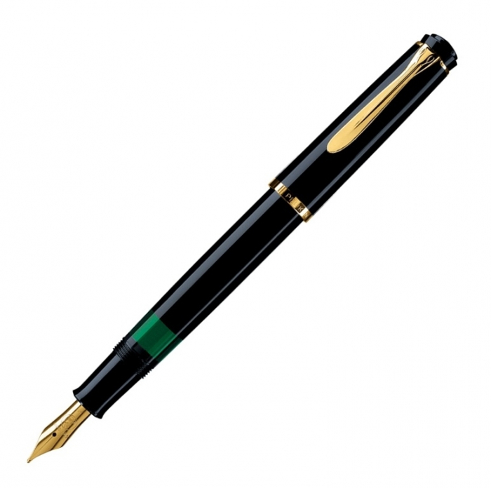Set Pelikan Stilou Classic M200 Black+Etui Carla Rossini Black pt 2 Instrumente [3]