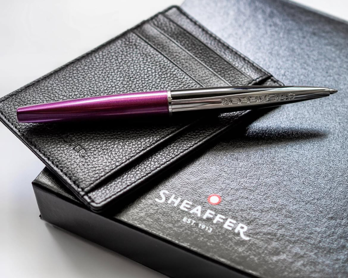Set Pix Taranis Amethyst Brilliant CT+Credit card Holder, Sheaffer [9]
