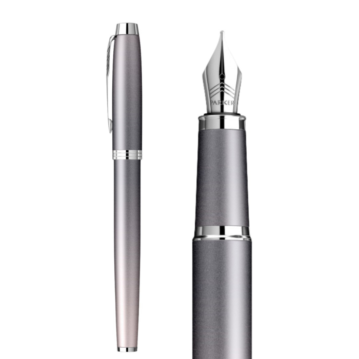 Set Stilou Parker IM Rituals Grey + Agenda B6 Velvet + Martisor [2]