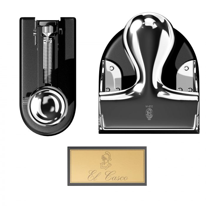 Set S3 Capsator M-1 & Perforator M-200 Shiny Chrome & Black, El Casco [2]