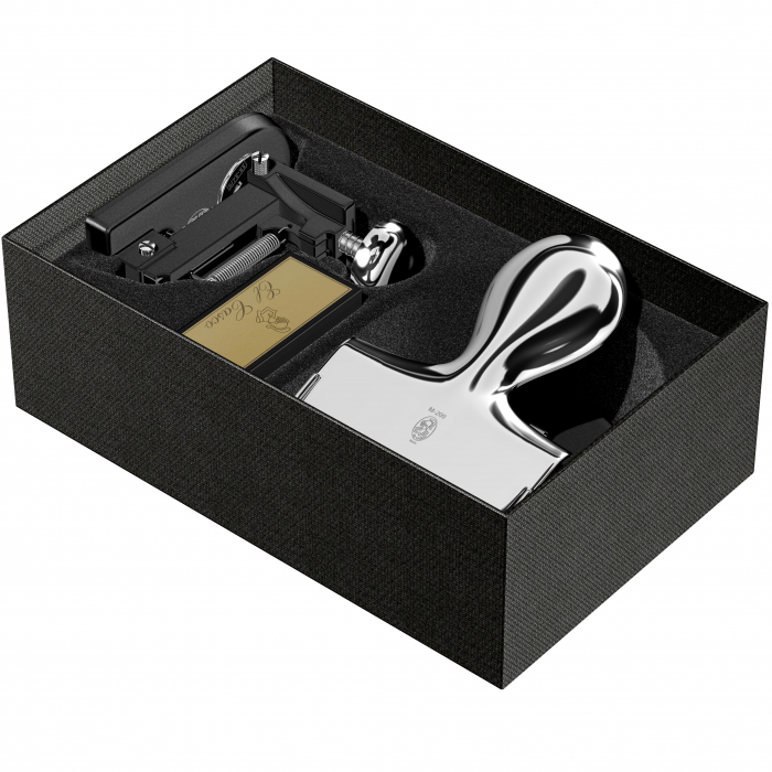 Set S3 Capsator M-1 & Perforator M-200 Shiny Chrome & Black, El Casco [5]