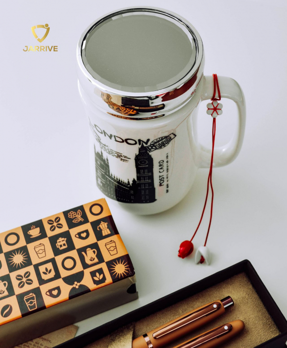 Set Sheaffer Pix + Roller VFM Coffee + Coffee-Mug London [4]