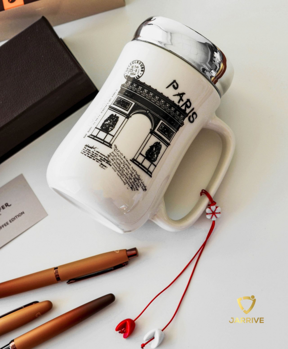 Set Sheaffer Pix + Roller VFM Coffee + Coffee-Mug Paris [4]