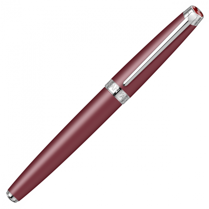 Set Stilou 18k Nib + Calimara Caran d'Ache Leman Bordeaux Matt SRT [4]