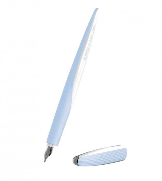 Set Stilou + 3 Penite My.Pen Style Caligrafie Bleu, Herlitz [2]