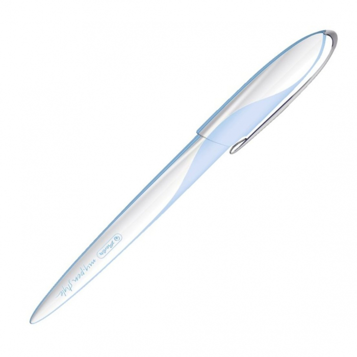 Set Stilou + 3 Penite My.Pen Style Caligrafie Bleu, Herlitz [3]