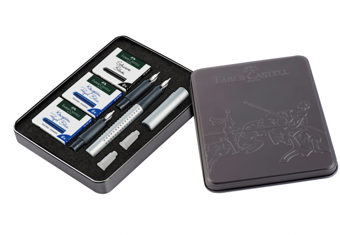 Set Stilou Caligrafic Grip 2011, Faber-Castell [2]