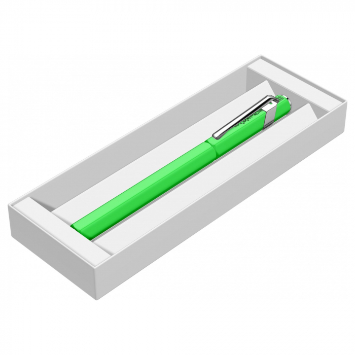 Set Stilou Caran D'Ache 849 Green + Notes Velvet A5 Green [4]