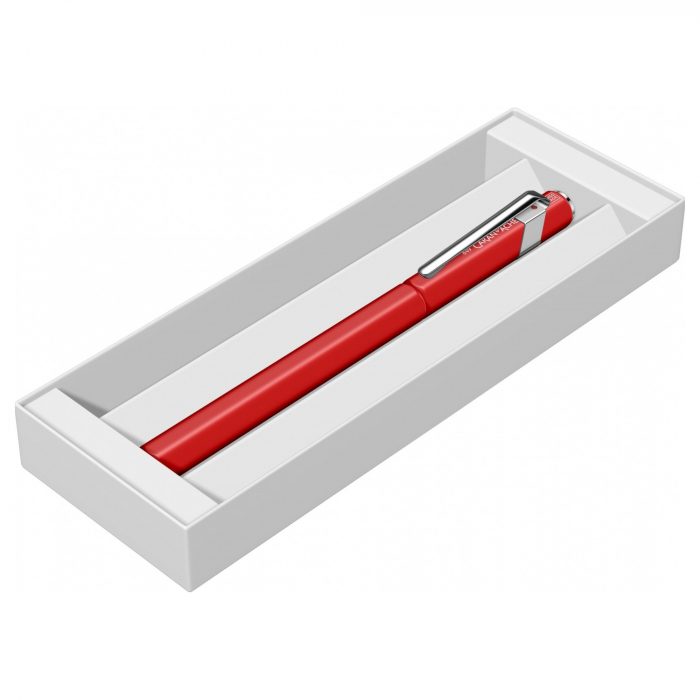 Set Stilou Caran D'Ache 849 Red + Notes Velvet A5 Red [3]