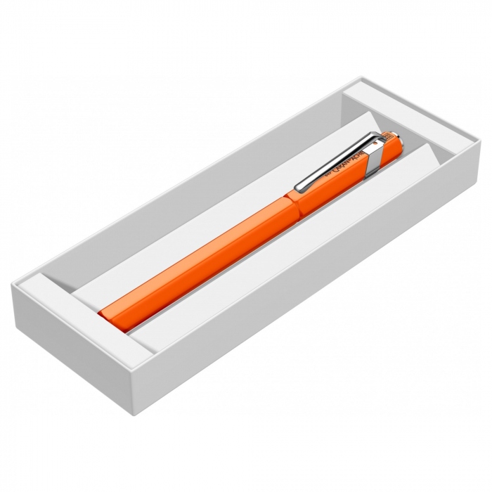 Set Stilou Caran D'Ache 849 Orange + Notes Velvet A5 Orange [4]