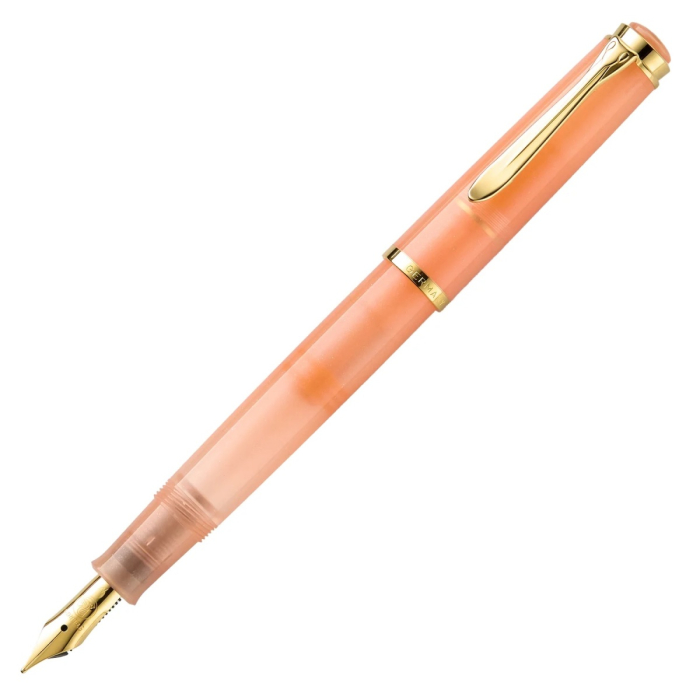 Set Stilou Classic M200 Apricot Achat + Edelstein Ink Apricot Achat, Pelikan [2]