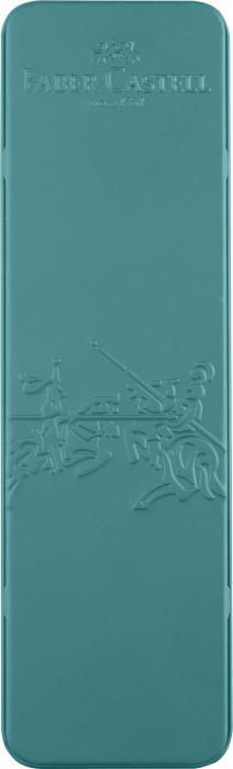 Set Cadou Stilou Grip Sparkle Turcoaz Ocean Metalic, Faber-Castell [3]