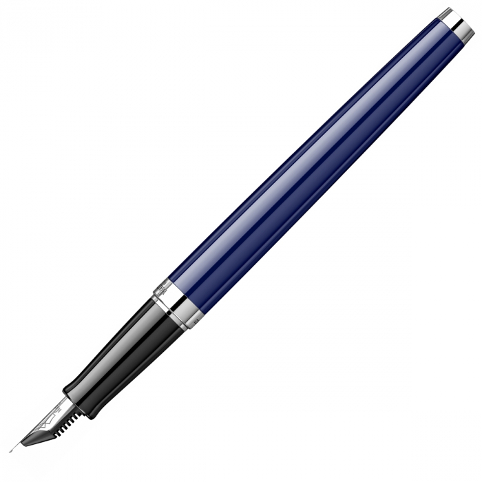 Set Stilou Hemisphere Colour Blocking Black & Blue PDT in cutie cu etui, Waterman [7]