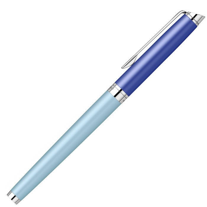 Set Stilou Hemisphere Colour Blocking Light Blue Lacquer CT  in cutie cu etui, Waterman [7]