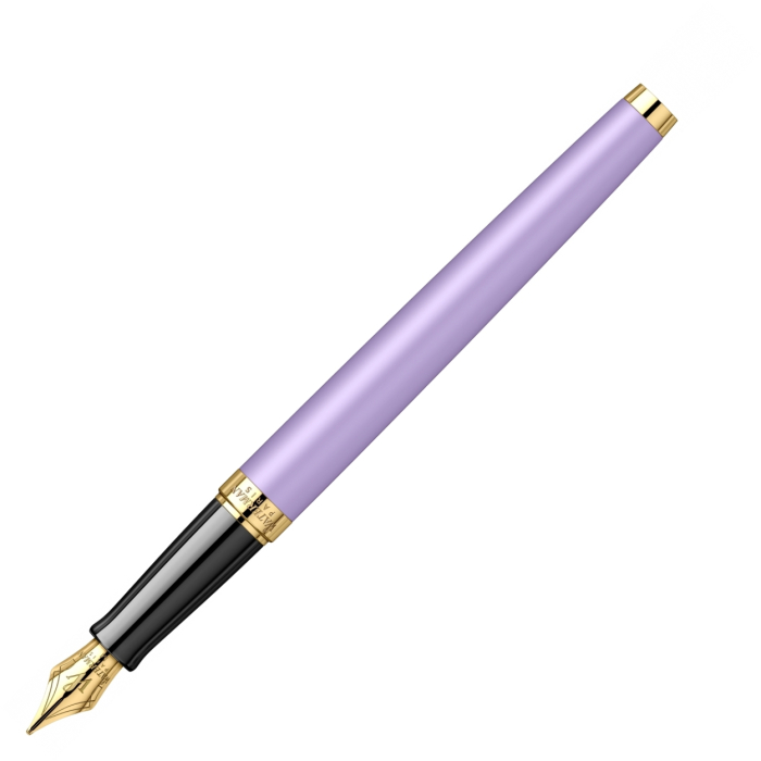 Set Stilou Hemisphere Colour Blocking Purple & Light Purple GT in cutie cu etui, Waterman [6]