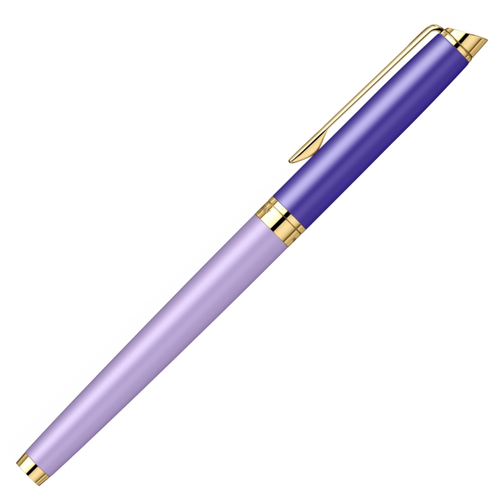 Set Stilou Hemisphere Colour Blocking Purple & Light Purple GT in cutie cu etui, Waterman [8]