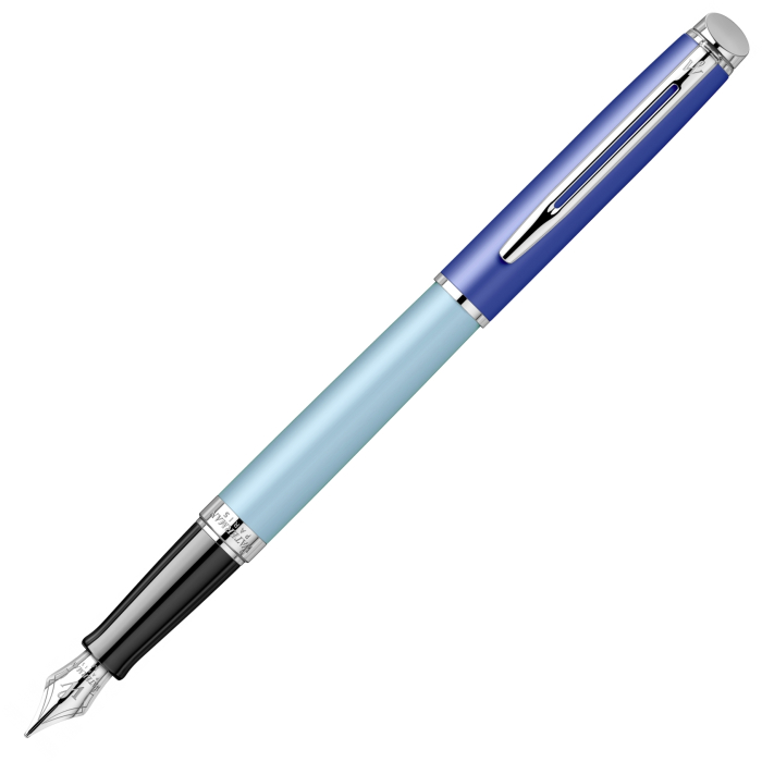 Set Stilou Hemisphere Colour Blocking Light Blue Lacquer CT  in cutie cu etui, Waterman [2]