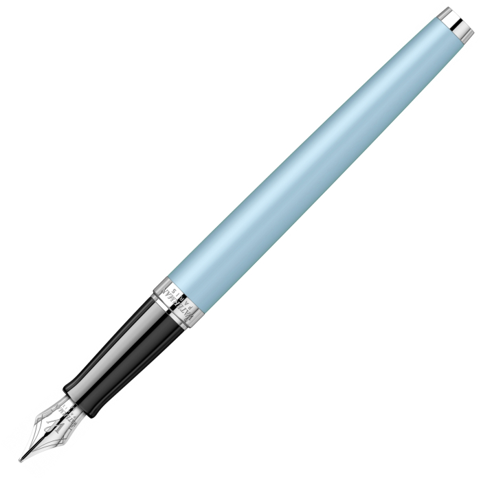 Set Stilou Hemisphere Colour Blocking Light Blue Lacquer CT  in cutie cu etui, Waterman [9]