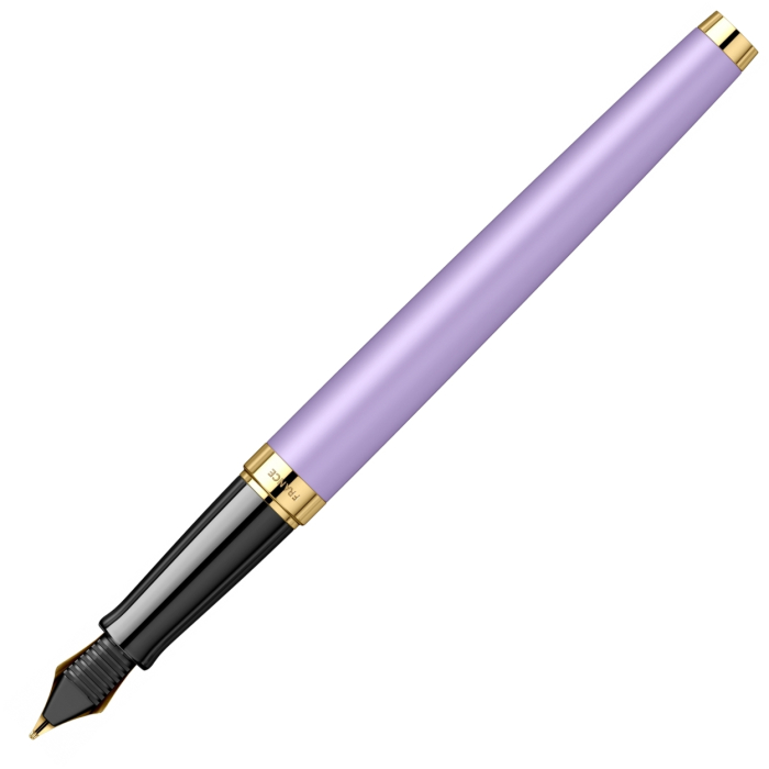Set Stilou Hemisphere Colour Blocking Purple & Light Purple GT in cutie cu etui, Waterman [9]