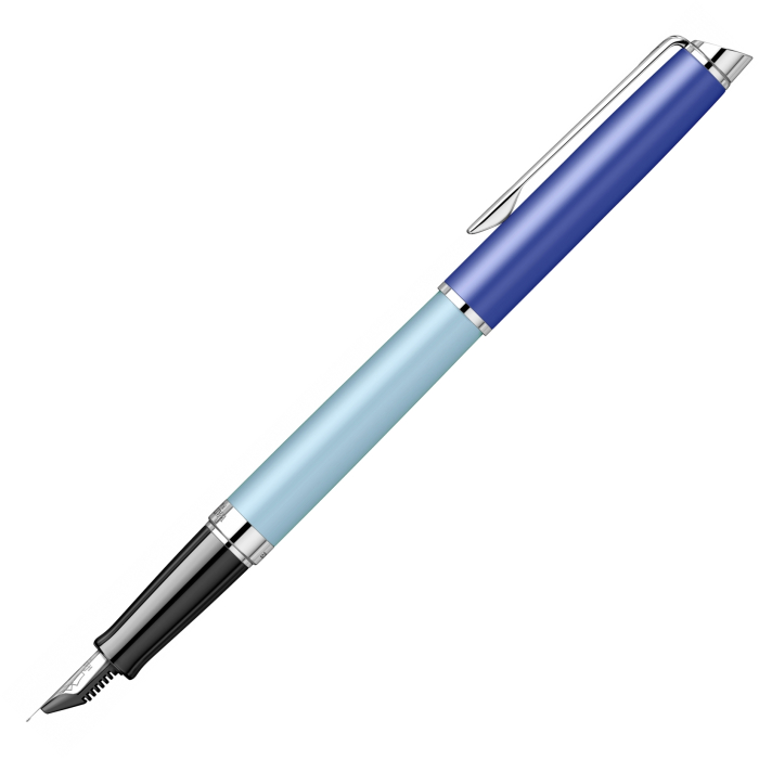 Set Stilou Hemisphere Colour Blocking Light Blue Lacquer CT  in cutie cu etui, Waterman [5]