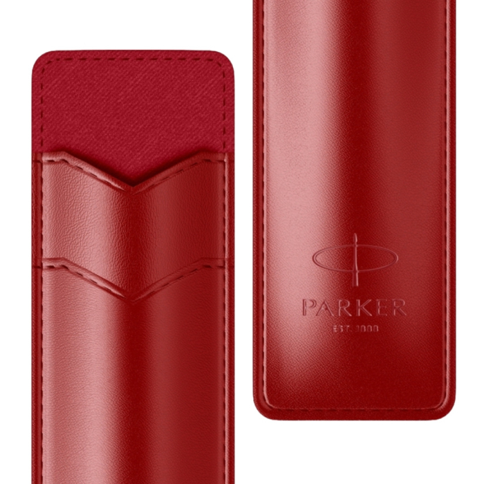 Set Stilou Parker Aster Red CT+ Caseta cadou cu etui + Martisor [2]