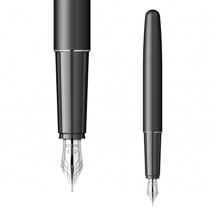 Set Stilou Parker Frontier Matt Black CT + Agenda A5 + Breloc Parker [4]