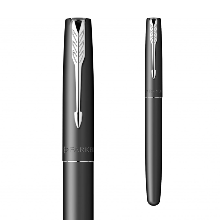 Set Stilou Parker Frontier Matt Black CT + Agenda A5 + Breloc Parker [5]