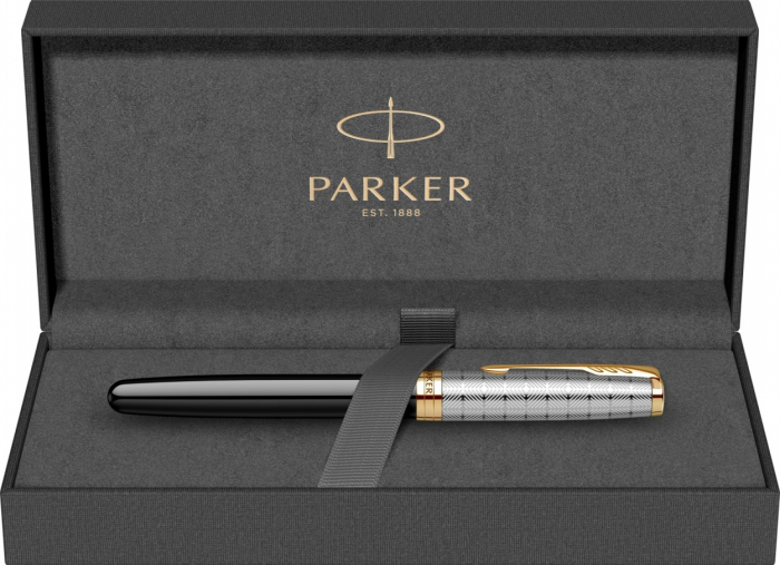 Stilou Sonnet Royal Metal & Black GT, Parker [8]